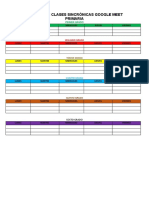 HORARIO INTERACTIVAS PRIMARIA