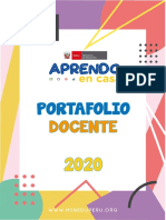 PORTAFOLIO APRENDO EN CASA-2020
