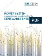 Renewable Energy Era Power System: Organisational Structures For The