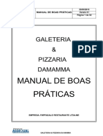 Manual de Boas Praticas Galeteria Pizzaria Da Mama