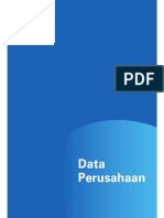 Data Perusahaan: Laporan Keuangan Konsolidasian Data Perusahaan Analisa Dan Pembahasan Manajemen
