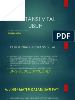 Substansi Vital Tubuh