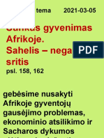 7 - Afrikos Negandos - Sachelis - VAIZDO