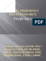 Čovek Prirodno I Društveno Biće