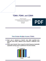 Tdma, Fdma, and Cdma