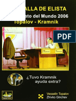 Topalov Veselin & Ginchev Zhivko - La Batalla de Elista. Topalov - Kramnik, 2007-NoOCR, 223p