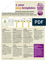 Goal Mapping: How To Use Your Templates