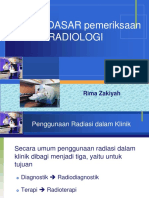 Dasar Dasar Pemeriksaan Radiologi