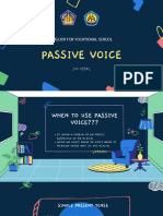 English For Vocational School: Passive Voice