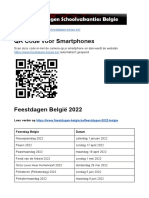 Feestdagen 2022 Belgie - Exacte Datums Op Kalender