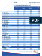 Price List Effective Date 26-02-2011
