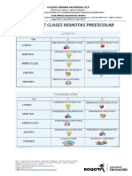 horarios clases remotas preescolar  jornada tarde - copia