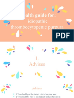 Health Guide For:: Idiopathic Thrombocytopenic Purpura