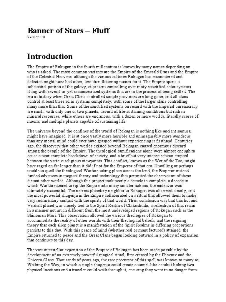 l5r Space | PDF | Nature