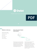 Owlet Smart Sock User Guide - English
