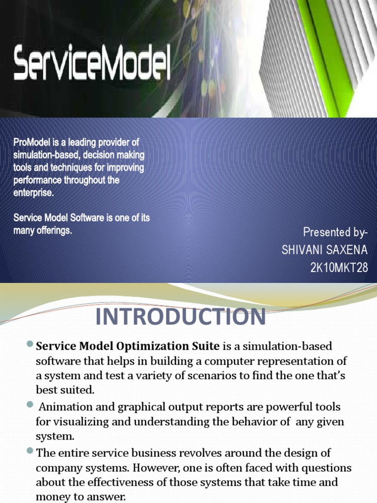 Service Model Software | PDF | Software | Microsoft Excel