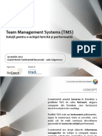 Prezentare EvenimetTeam Management System