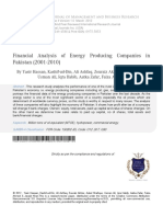 7 Financial Analysis of Energy Producing