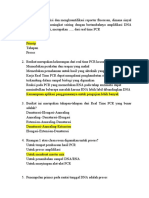 Soal Quiz Biomol RT PCR