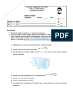 Presión, Densidad, Principio de Pascal