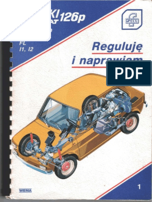 Fiat 126 Reguluje I Naprawiam 1992 | Pdf