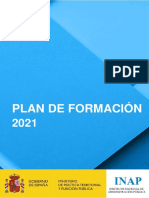 Plan de Formación INAP 2021