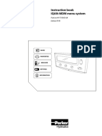 Instruction Book IQAN-MDM Menu System: Publ - No HY17 8363/UK Edition 0145