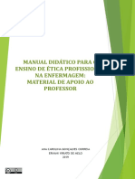 Manual Didático para o ensino de Ética Profissional na Enfermagem