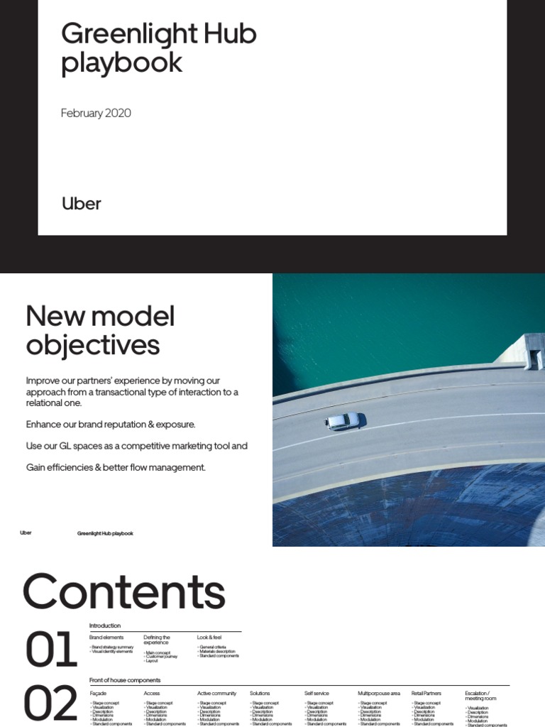 Uber - Greenlight Hub Playbook - Version 1.3 | PDF | Chair | Dimension