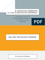 El Rol Del Psicólogo Forense UFM