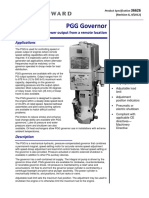 PGG Governor: Sets Speed/power Output From A Remote Location