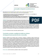 Growth, Production and Wood Quality in Integrated Crop-Livestock-Forest and Monoculture Systems