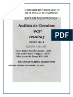 Análisis de Circuitos: "PCB" Practica 3