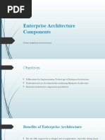 Enterprise Architecture Components: System Integration and Architecture