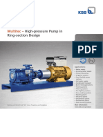 Multitec - : High-Pressure Pump in Ring-Section Design