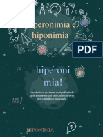 Clase 3 Hiponia e Hiperonimia