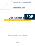 Survey Chloramphenicol Crab Jan07