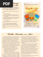 Como Fazer o Culto Do Evangelho No Lar