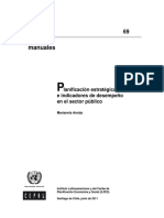 9. Armijo, M. (2009). Manual de Planificación Estratégica e Indicadores de Desempeño en El Sector Público. ILPESCEPAL