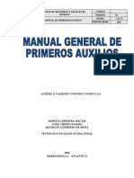 Manual de Primeros Auxilios 2019