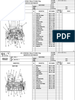 QA FORM CHECKLIST FOR D375A-5 ENGINE