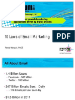 10 Laws of Email Marketing: Click To Add Session Title