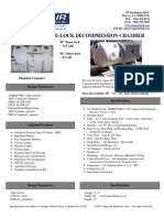 Decompression Chamber 54 Spec Sheet