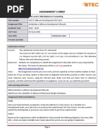 Unit 09 - Assignment 02 Brief