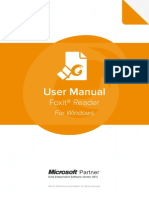 Foxit Reader User Manual