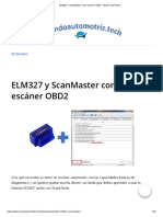 ELM327 y ScanMaster Como Escáner OBD2 - Mundo Automotriz