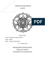 Laporan Praktikum CAD II - Bramantyo Wahyu Kuncoro - 16832