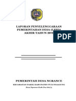 LPPD Akhir Tahun Anggaran 2019