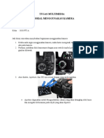 Tugas Multimedia Tutorial Menggunakan Kamera