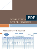 3.2 Completing a Payroll Register Calculations